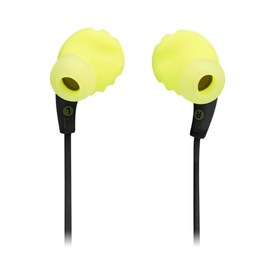 JBL Endurance RUNBT - Green - Sweatproof Wireless In-Ear Sport Headphones - Back