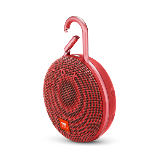JBL Clip 3 - Fiesta Red - Portable Bluetooth® speaker - Hero
