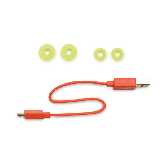 JBL Endurance RUNBT - Green - Sweatproof Wireless In-Ear Sport Headphones - Detailshot 4