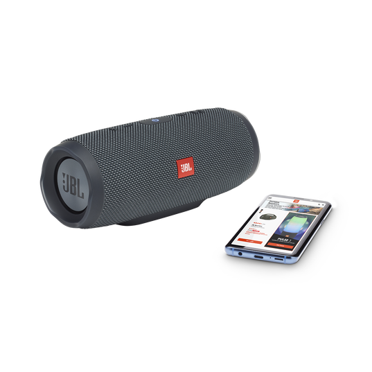 JBL Charge Essential - Gun Metal - Portable waterproof speaker - Hero