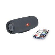 JBL Charge Essential - Gun Metal - Portable waterproof speaker - Hero
