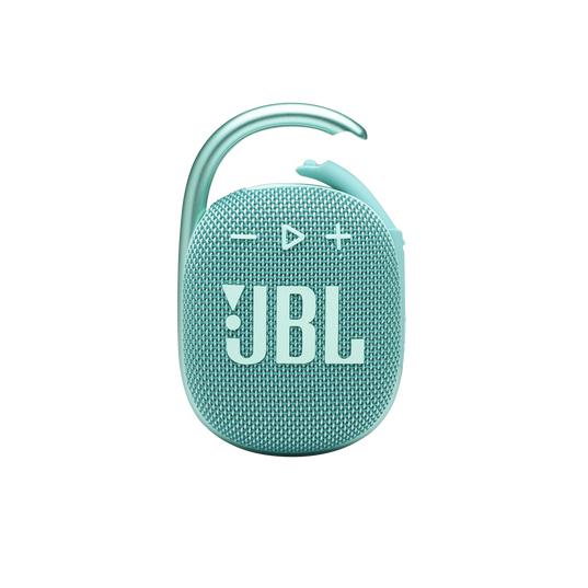 JBL Clip 4 - Teal - Ultra-portable Waterproof Speaker - Front