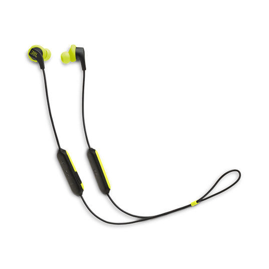 JBL Endurance RUNBT - Green - Sweatproof Wireless In-Ear Sport Headphones - Hero