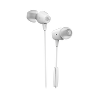 JBL C50HI - White - In-Ear Headphones - Hero