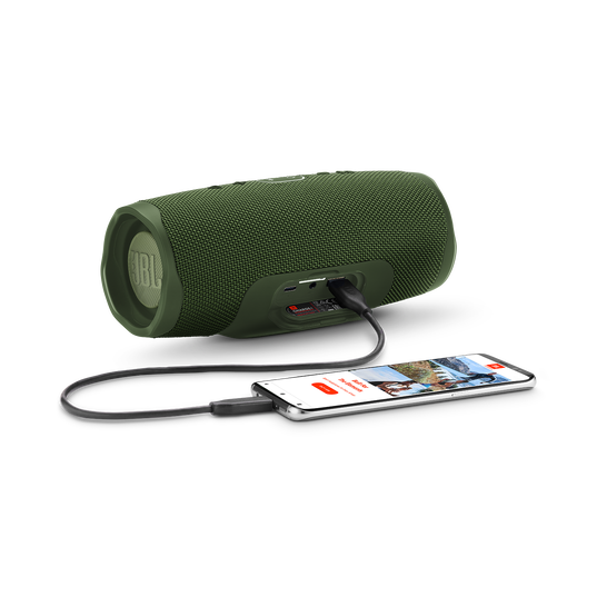JBL Charge 4 - Forest Green - Portable Bluetooth speaker - Detailshot 4