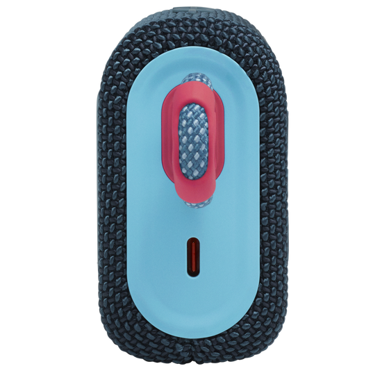 JBL Go 3 - Blue / Pink - Portable Waterproof Speaker - Left