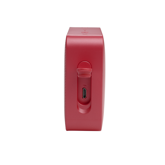 JBL Go Essential - Red - Portable Waterproof Speaker - Detailshot 3