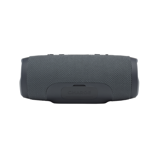 JBL Charge Essential - Gun Metal - Portable waterproof speaker - Back