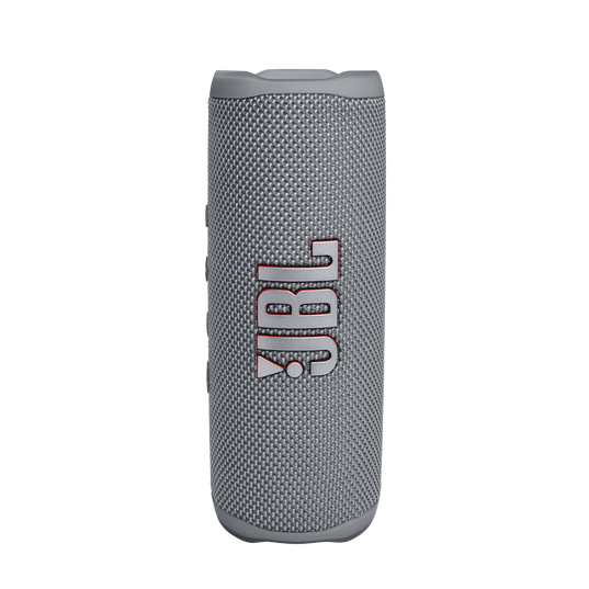 JBL Flip 6 - Grey - Portable Waterproof Speaker - Hero