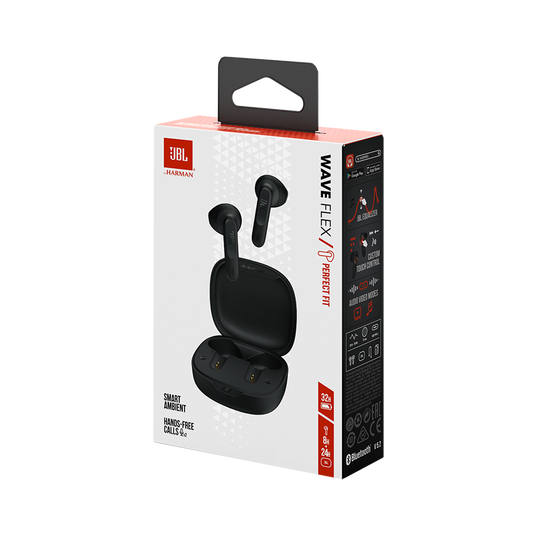 JBL Wave Flex - Black - True wireless earbuds - Detailshot 15