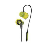 JBL Endurance RUN - Yellow - Sweatproof Wired Sport In-Ear Headphones - Hero