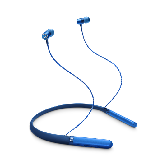 JBL Live 200BT - Blue - Wireless in-ear neckband headphones - Hero