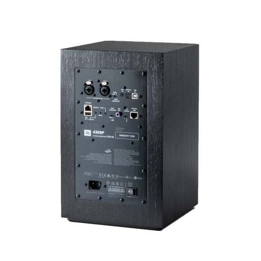 4305P Studio Monitor - Black Walnut - Powered Bookshelf Loudspeaker System - Detailshot 7
