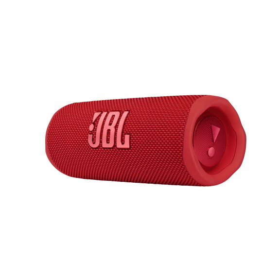 JBL Flip 6 - Red - Portable Waterproof Speaker - Detailshot 1