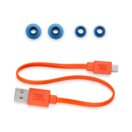 JBL Live 200BT - Blue - Wireless in-ear neckband headphones - Detailshot 3
