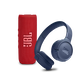 Combo JBL Parlante Flip 6 Rojo + Audifonos Tune 520 BT Azul