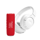 Combo JBL Flip 6 Rojo + JBL Tune 720 BT Blanco