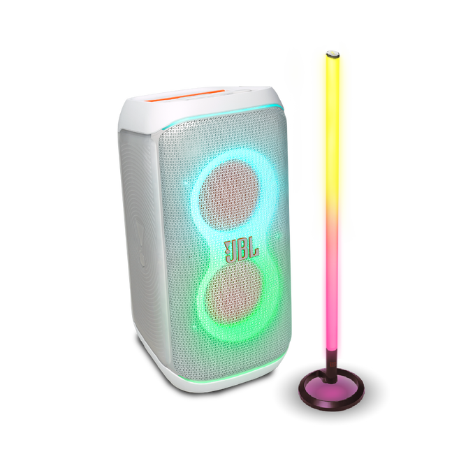 Combo JBL PartyBox Club 120 Blanco + PartyLight Stick