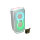 Combo JBL PartyBox Club 120 Blanco + Go 4 Squad
