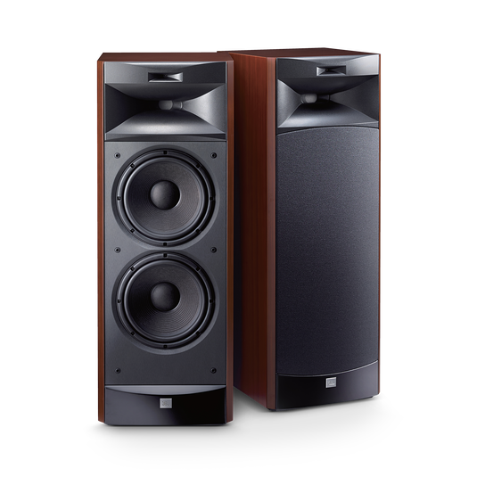 JBL S3900 - Cherry - 3-way Dual 10" (250mm) Floorstanding Loudspeaker - Hero image number null