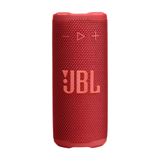 JBL Grip - Red - Compact Bluetooth speaker with bold JBL Pro Sound and ambient light - Hero Image of JBL Grip