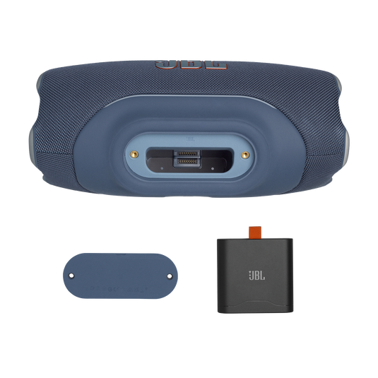 JBL Xtreme 5 - Blue - Portable waterproof speaker with massive legendary JBL sound, ambient edge lighting, and a convenient shoulder strap - Detailshot 4 image number null