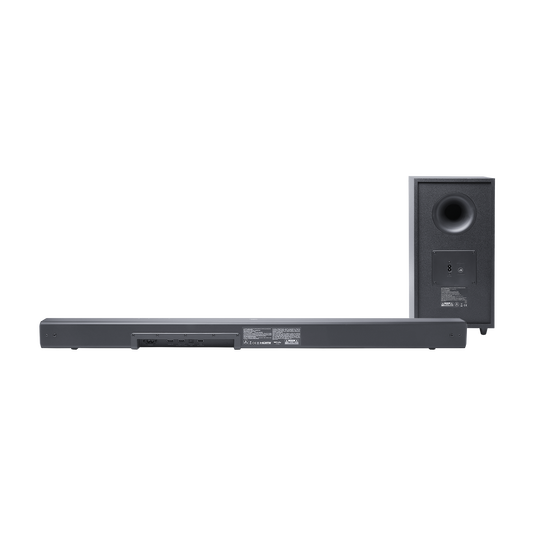 JBL Cinema SB580 - Black - 3.1 Channel Soundbar with Virtual Dolby Atmos® and Wireless Subwoofer - Detailshot 2 image number null