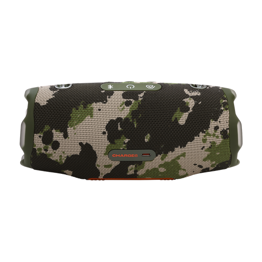 JBL Charge 6 - Squad - Portable waterproof and drop-proof Bluetooth speaker - Back image number null