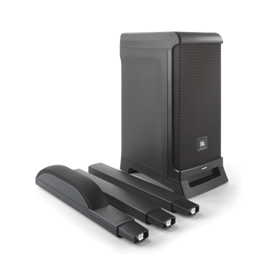 JBL IRX ONE - Black - All-in-One Column PA with Built-In Mixer and Bluetooth Streaming - Detailshot 3 image number null