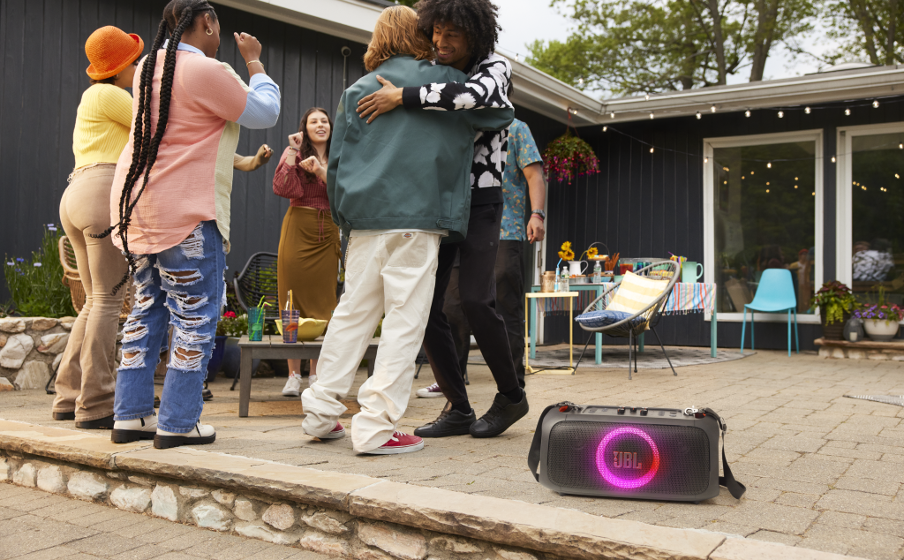 JBL PartyBox On-the-Go Essential Espectáculo de luces sincronizado - Image