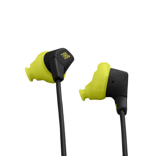 JBL Endurance Run 3 Wireless - Black / Lime - Wireless Sport Headphones - Detailshot 1 image number null