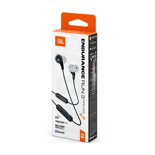 JBL Endurance Run 3 Wireless - Black / Grey - Wireless Sport Headphones - Detailshot 15 image number null