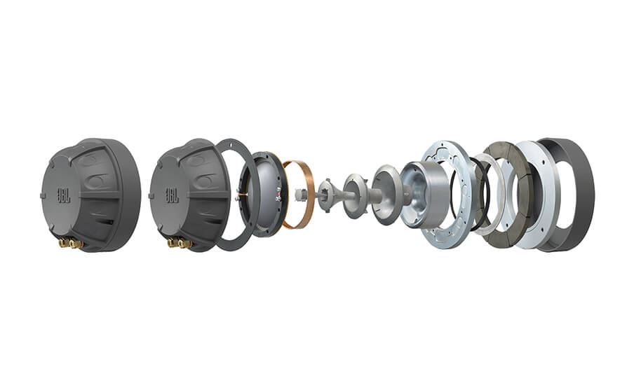 Project Everest DD67000 Controlador de compresión de diafragma de berilio puro de 100 mm acoplado a una bocina Bi-Radial patentada. - Image