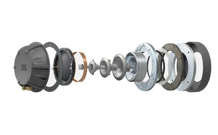 Project K2 S9900 Controlador de compresión de diafragma de magnesio de 100 mm acoplado a una bocina Bi-Radial patentada. - Image