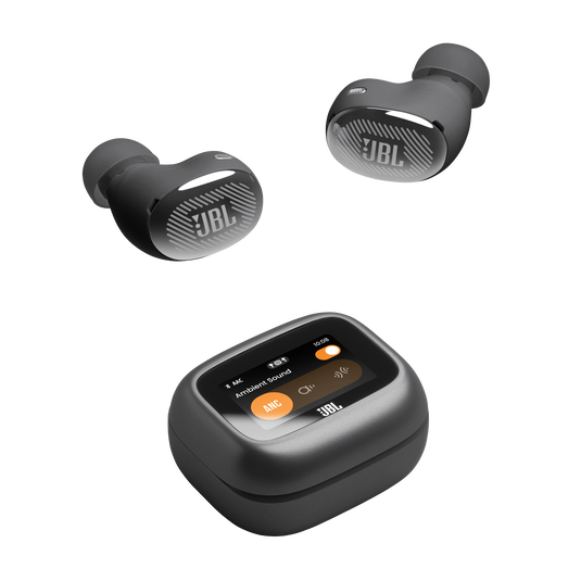 JBL Live Buds 4 - Black - True wireless Noise Cancelling earbuds - Top image number null