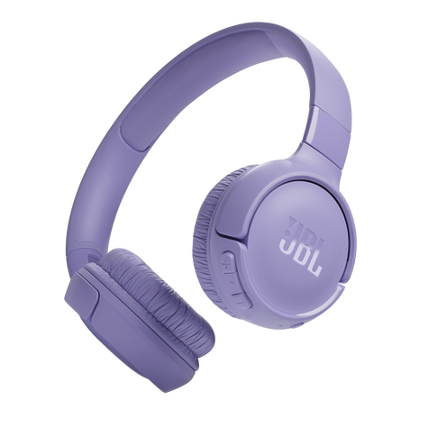 JBL Tune 520BT - Purple - Wireless on-ear headphones - Hero Image of JBL Tune 520BT