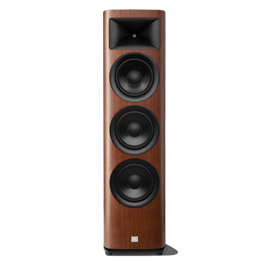 HDI-3800 - Walnut - 2 &frac12;-way Triple 8-inch (200mm) Floorstanding Loudspeaker - Hero image number null
