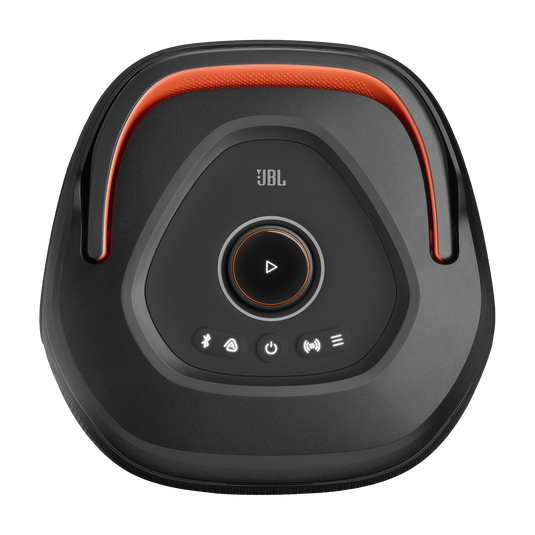 JBL PartyBox 130 - Black - Portable party speaker with JBL legendary sound, a dynamic lightshow and a foldable ergonomic handle - Top image number null