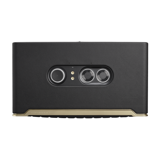 JBL Authentics 500 - Black - Hi-fidelity smart home speaker with Wi-Fi, Bluetooth and Voice Assistants with retro design. - Top image number null