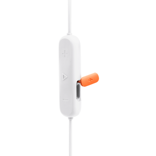 JBL Endurance Run 3 Wireless - White - Wireless Sport Headphones - Left image number null