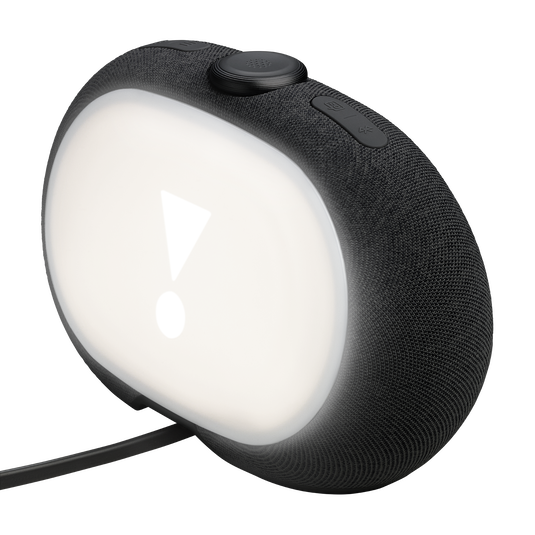 JBL Horizon 3 with FM - Black - Bluetooth® clock radio speaker with FM - Back image number null