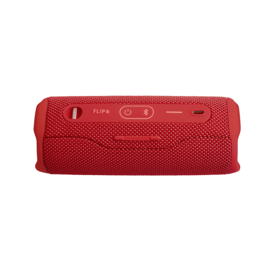 JBL Flip 6 - Red - Portable Waterproof Speaker - Bottom image number null
