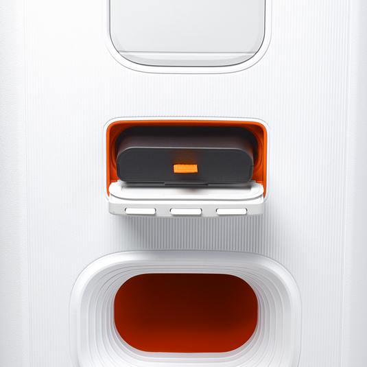 JBL PartyBox Stage 320 - White - Portable party speaker with wheels - Detailshot 3 image number null