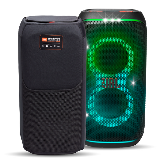 Combo JBL PartyBox Club 120 + PartyCover Club 120 image number null