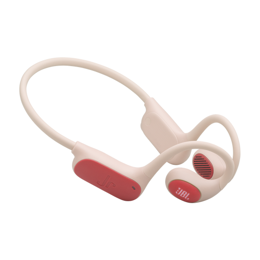 JBL Junior Free - Peach - Wireless open-ear kids headphone - Hero image number null