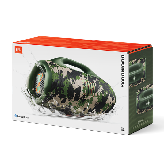 JBL Boombox 4 - Squad - Most powerful JBL portable waterproof speaker with massive JBL Pro Sound - Detailshot 3 image number null