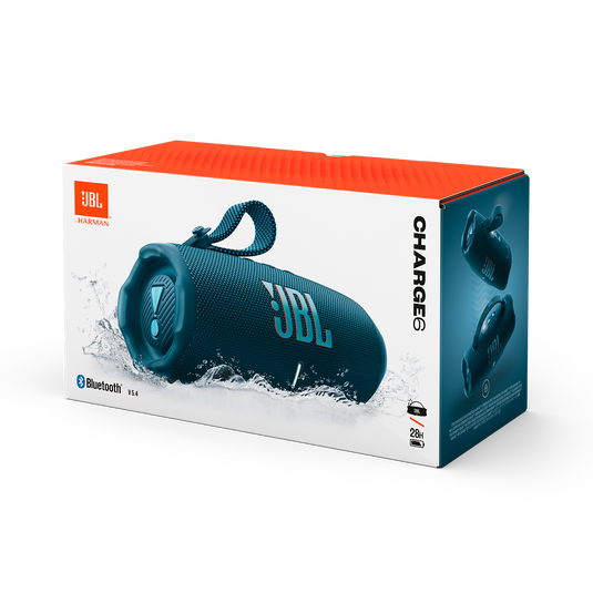 JBL Charge 6 - Blue - Portable waterproof and drop-proof Bluetooth speaker - Detailshot 4 image number null