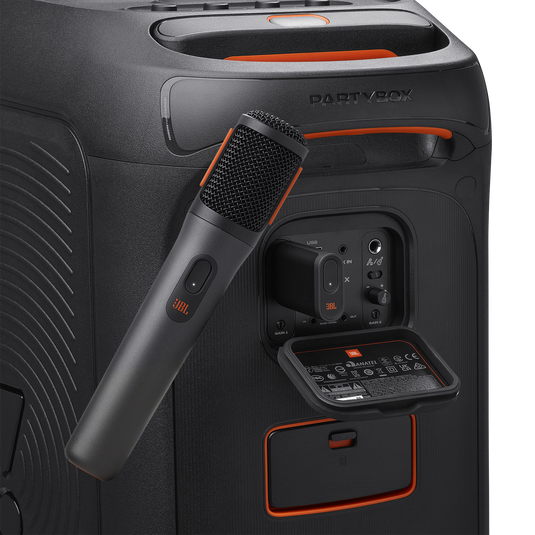 JBL PartyBox Wireless Mic - Black - Digital wireless microphones - Detailshot 4 image number null