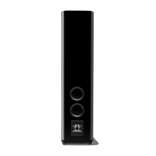 HDI-3600 - Black Gloss - 2 ½-way Triple 6.5-inch (165mm) Floorstanding Loudspeaker - Back image number null