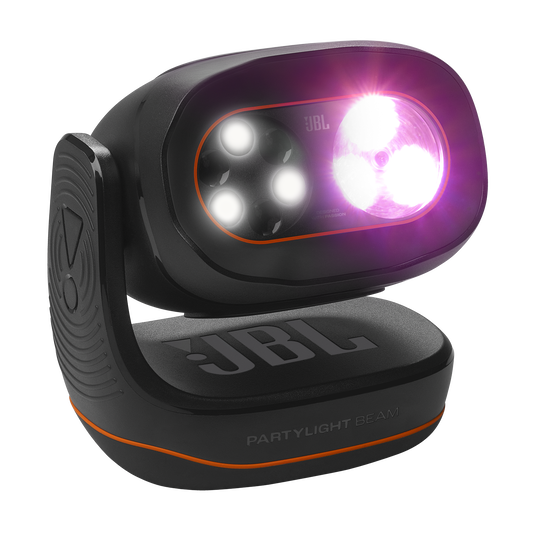 JBL PartyLight Beam - Black - Bluetooth projection party light - Hero image number null
